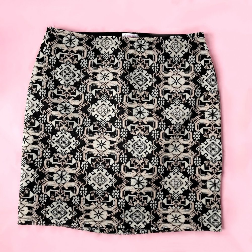 Target Xhilaration Jacquard Mini Skirt